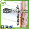 Z-054 New Design Hign Quality butterfly curtain rod double pole curtain rods